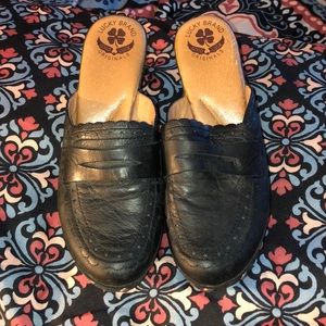 Lucky Brand wooden clogs